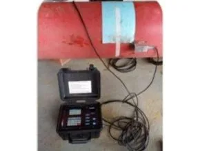 Penggunaan portable flow meter ultrasonic flowmasonic wuf 620J