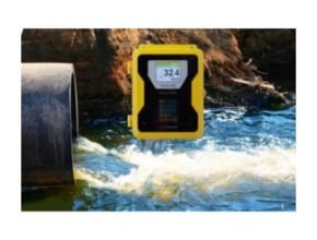 Flow meter ultrasonic untuk aliran pipa sewer