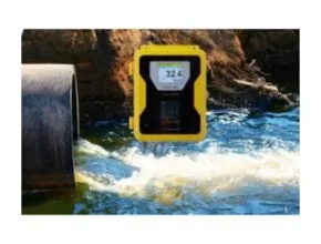 Flow meter ultrasonic untuk aliran pipa sewer