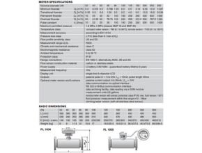 Ultrasonic flow meters FLOMIC FL103X