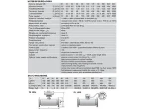 Ultrasonic flow meters FLOMIC FL103X