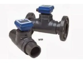 Seametric WTP PVC Digital Turbine Flow Meter