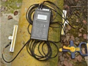 Hand Held Ultrasonic Flow Meter Flowmasonic