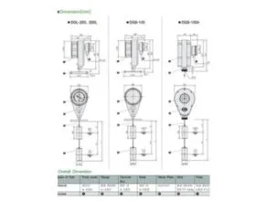 Mechanical Level Transmitter Dimension