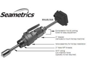 Seametric Insert Electromagnetic Flow Meter