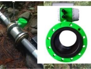 Flowmeter Air Limbah Pabrik CPO