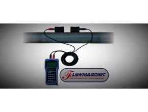 Portable ultrasonic flow meter WUF100H
