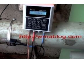 Sitelab SL1168 Clamp on ultrasonic flow meter