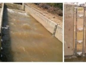 Ultrasonic flow meter open channel