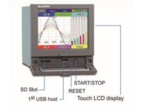 Braianchild PR10 touch screen Paperless Recorder
