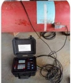 Penggunaan portable flow meter ultrasonic flowmasonic wuf 620J