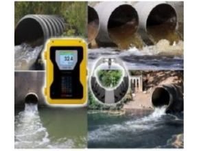Flow Meter Ultrasonic pada Pipa Sewer