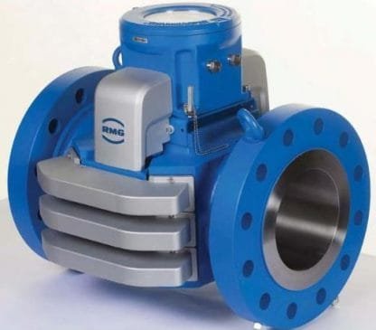 Ultrasonic gas flow meter