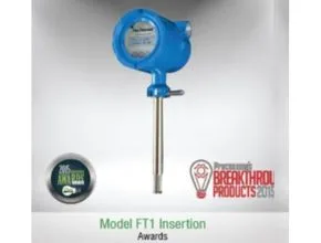 Thermal mass gas flow meter