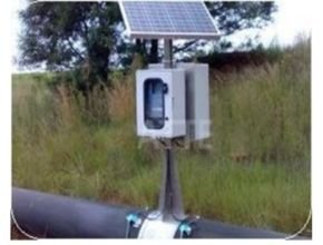 solar-power-ultrasonic-flow-meter