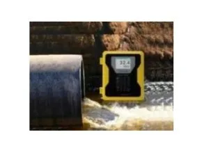 ultrasonic sewer pipe flow meter
