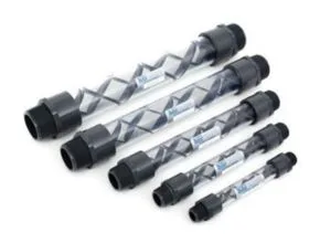 Clear PVC Koflo Static MIxer