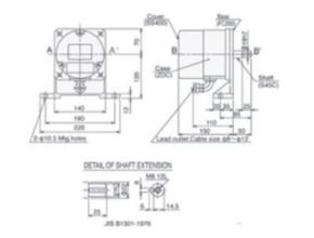 Dimension ESRB 100 Base Type Speed Relay