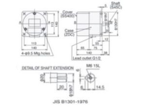 Dimension Matsushima Magnetic Type Speed Relay