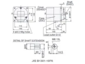 Dimension Matsushima Magnetic Type Speed Relay
