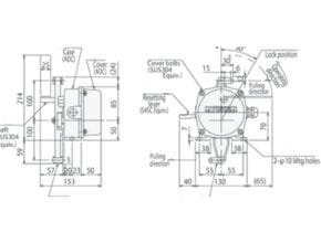 Matsushima Pull Cord SwitchELAW-61P Dimension