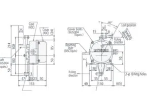Matsushima Pull Cord SwitchELAW-61P Dimension
