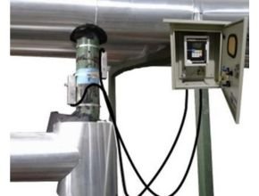 Instalasi Clamp on Flow meter wuf620 CF