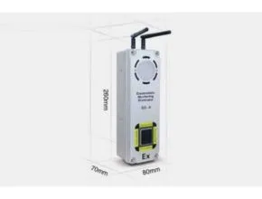 Dimensi Electrostatic Monitoring Eliminator type SD-A