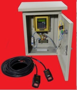 Flow meter ultrasonic clamp on