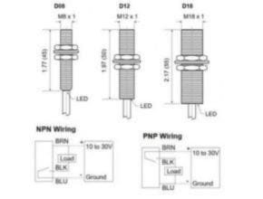 KEPmeter D Series Inductive Proximity Sensor