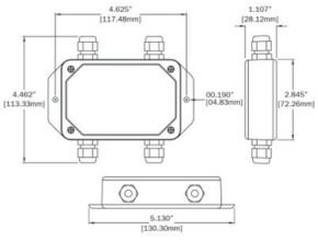 Seametrics PS40 Dimension