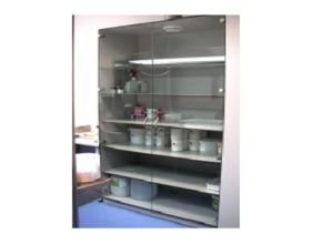 Preparation Cabinet NSP Made of High Pressure Laminate Ventilated Cabinet