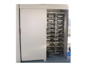 Preparation cabinet NSP-VKL-RW-1600 made of high pressure laminate