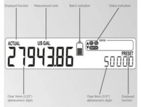 Fluidwell N 4 14 Display Batching controller