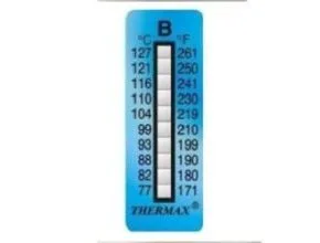 Thermax Tipe B 10 Level Temperature Label