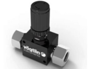 M-Flow micro High-precision control valves Standard Knob with locking ring