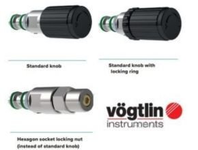 Vogtlin Instrument rotary knobs