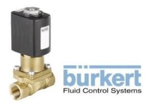 Burkert Type 5406 Piston Valve 2/2 Way Servo-assisted