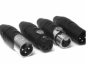 AX Series XLR Amphenol-Cable Connectors