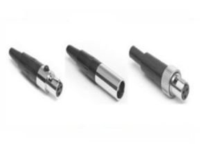 G Type Mini XLR Cable Connectors- Amphenol