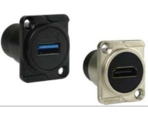 USBHDMI Chassis Mount Data Connectors-Amphenol.