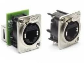 XLRnet RJ45, Amphenol-Ethernet Series Data Connector D Type