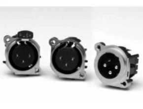 XLR Connector, Amphenol-AC Series PCB Chassis Mount (B Type)