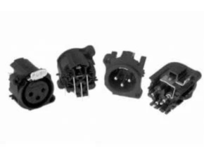 XLR AC Series PCB Chassis Mount (A Type), Amphenol-Connector