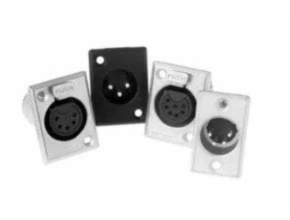 AC “Z” Series Chassis Mount XLR Amphenol Connectors