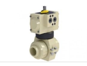 Bamo VP2V S4-PVDF Pneumatically Actuated 2-Way Ball Valves