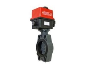 Electrically Actuated Butterfly Valves VEP FE-PVC