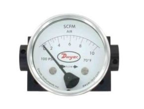 Dwyer Series DTFA Dial Variable-Area Flow Meter for Gases