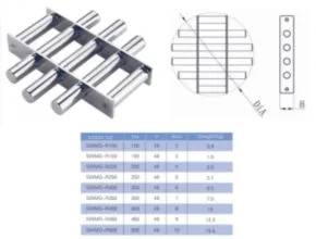 E style Magnetic Grate Round Shape