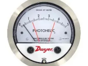 Dwyer 3000MR/3000MRS Photohelic Switch / Gage